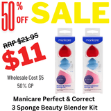 MANICARE 50% OFF SALE DISPLAY + 50% GP - Featuring Best Sellers (168 units)