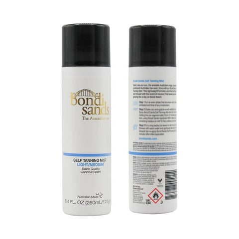 Bondi Sands 250ml Self Tanning Mist (Light/Medium) - 24pk | Wholesale Discount Cosmetics