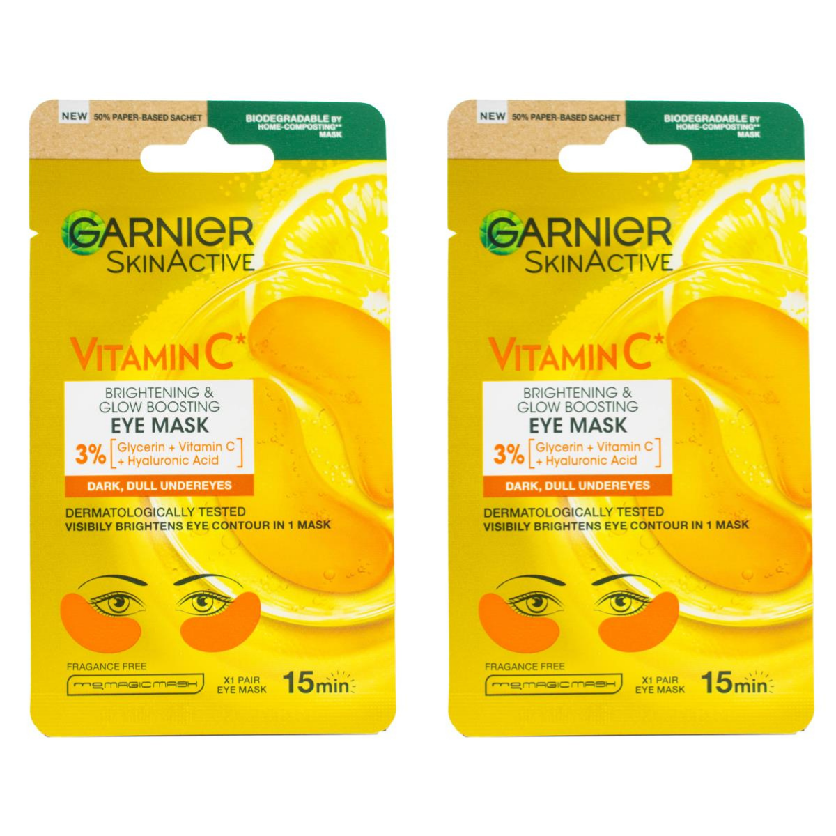 Garnier Vitamin C Eye Mask - 5g 24pk