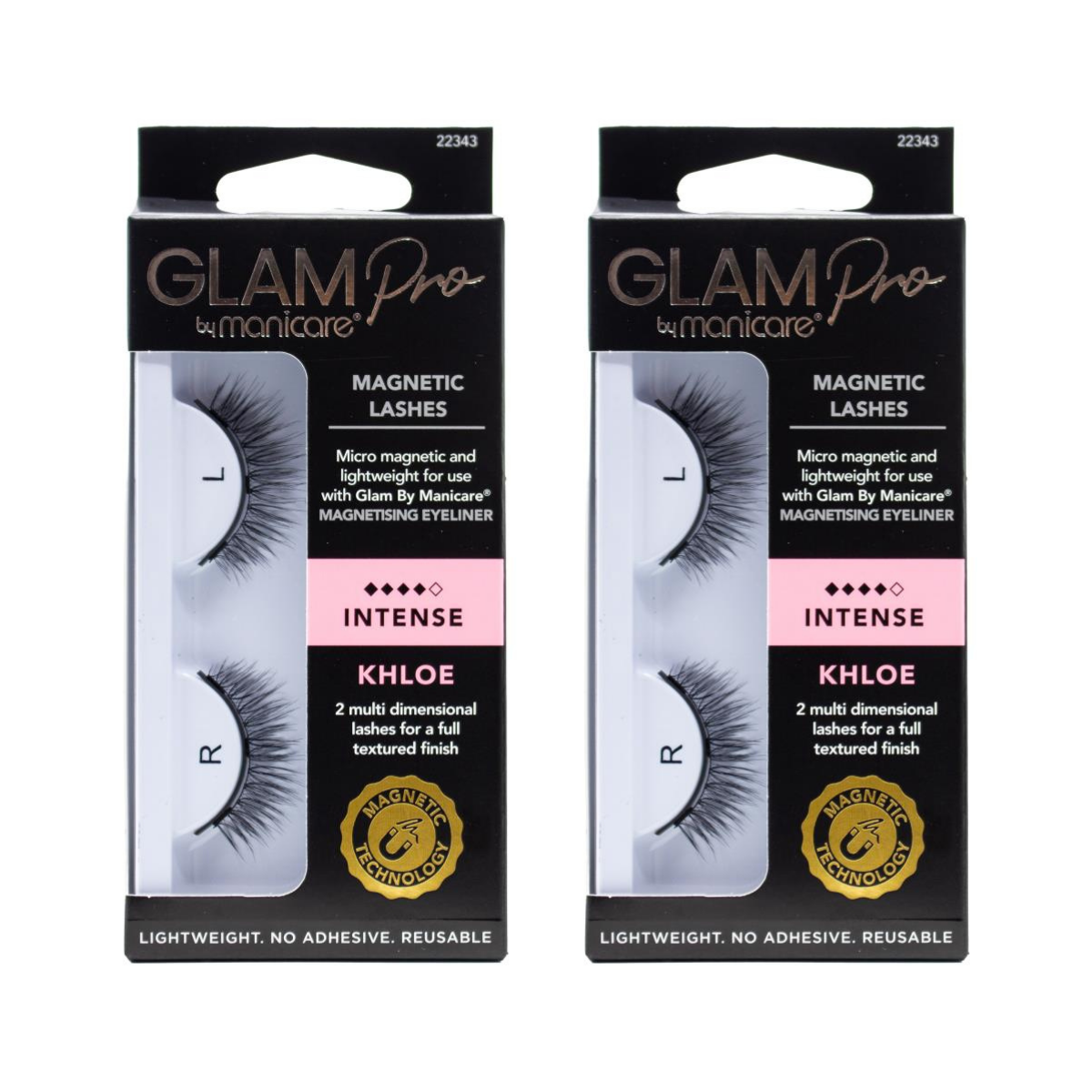 Glam PRO by Manicare Magnetic Lashes - Khloe 24pk