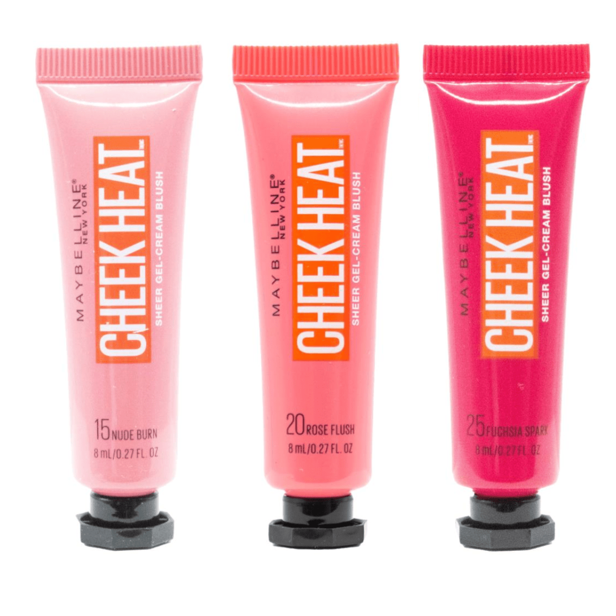 Maybelline Cheek Heat Gel Blush - Assorted Shades 24pk