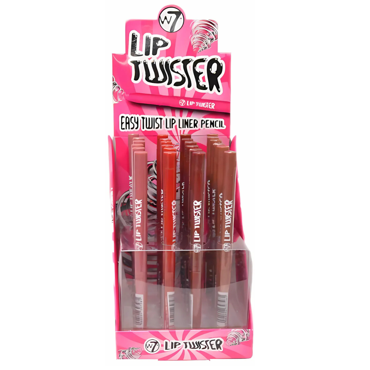 W7 Lip Twister Lipliner - Pink 24pk