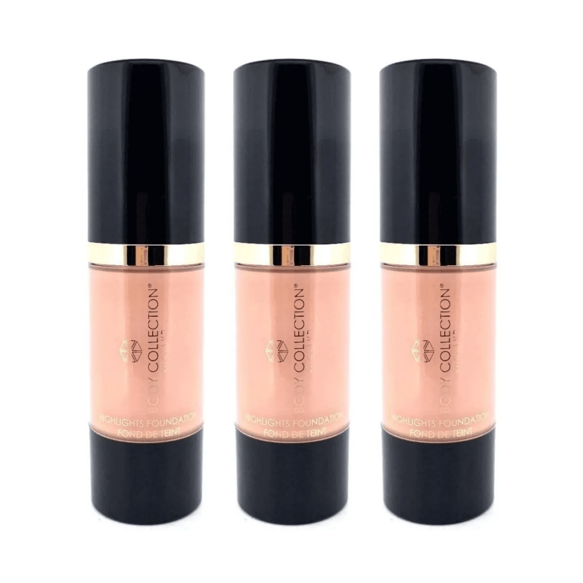 Body Collection Highlights Foundation - 24pk - Wholesale Discount Cosmetics