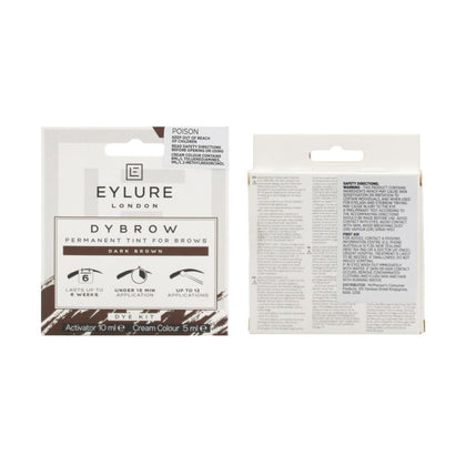 Eylure London 15ml Permanent Tint For Brows(Dark Brown) - 24pk | Wholesale Discount Cosmetics