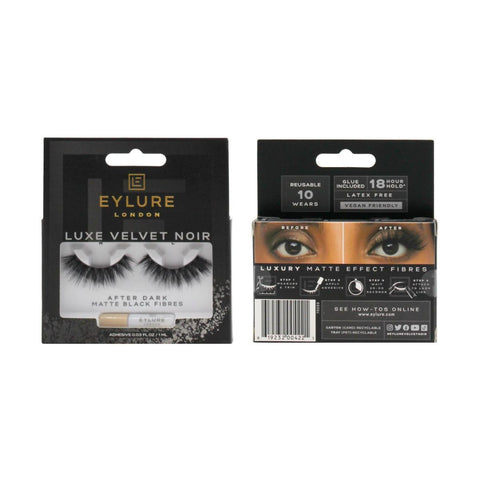 Eylure London Lashes Luxe Velvet Noir After Dark - 24pk | Wholesale Discount Cosmetics