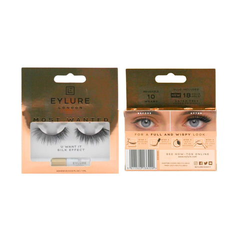 Eylure London Lashes Most Wanted U Want It - 24pk | Wholesale Discount Cosmetics