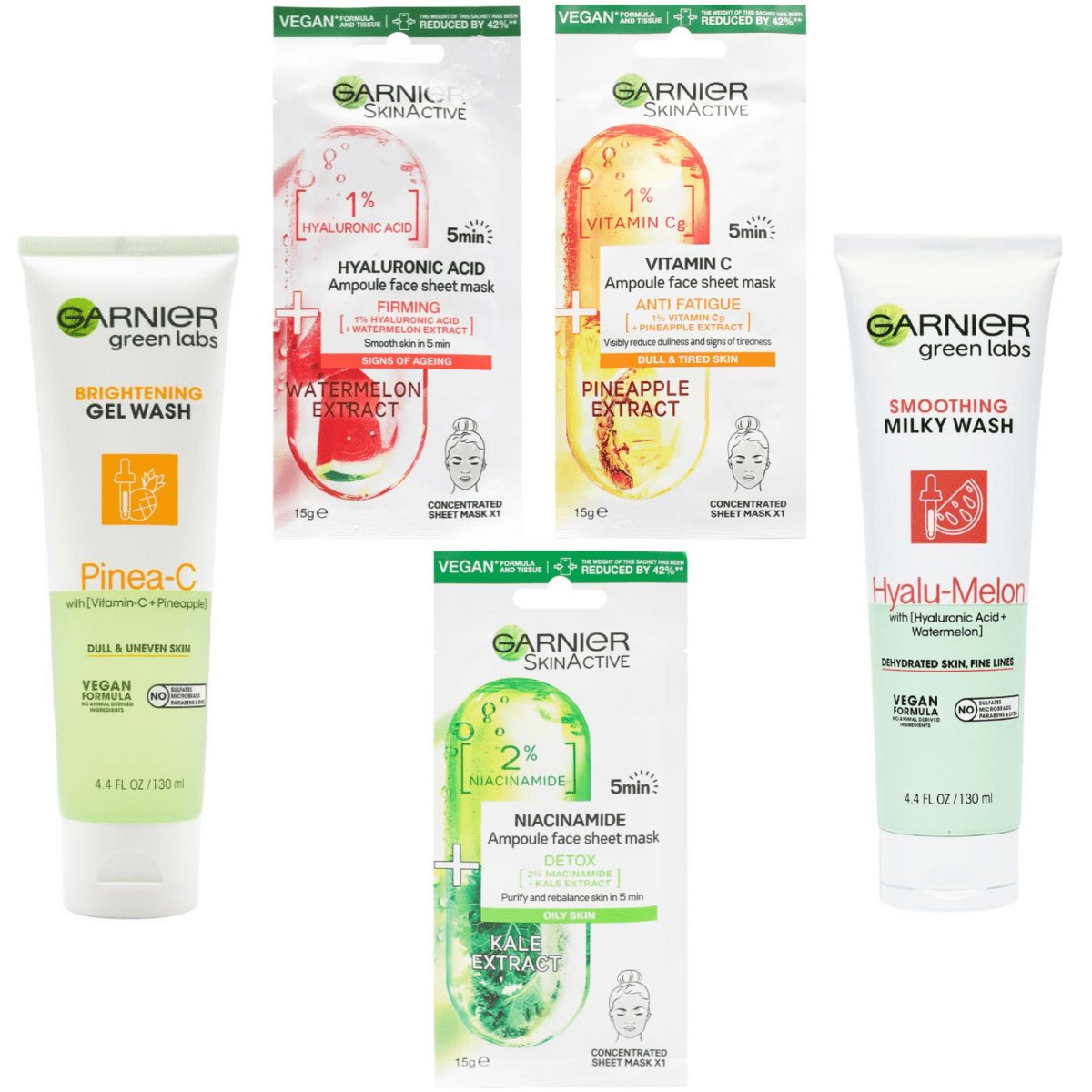 GARNIER SKINCARE STAND - Featuring Best Sellers (312 units) @ FROM $2.27 PER UNIT - Wholesale Discount Cosmetics