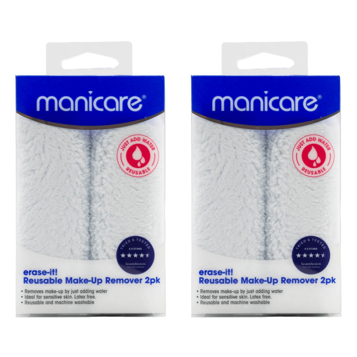 Manicare Erase - It! Reusable Make Up Remover - 24pk - Wholesale Discount Cosmetics