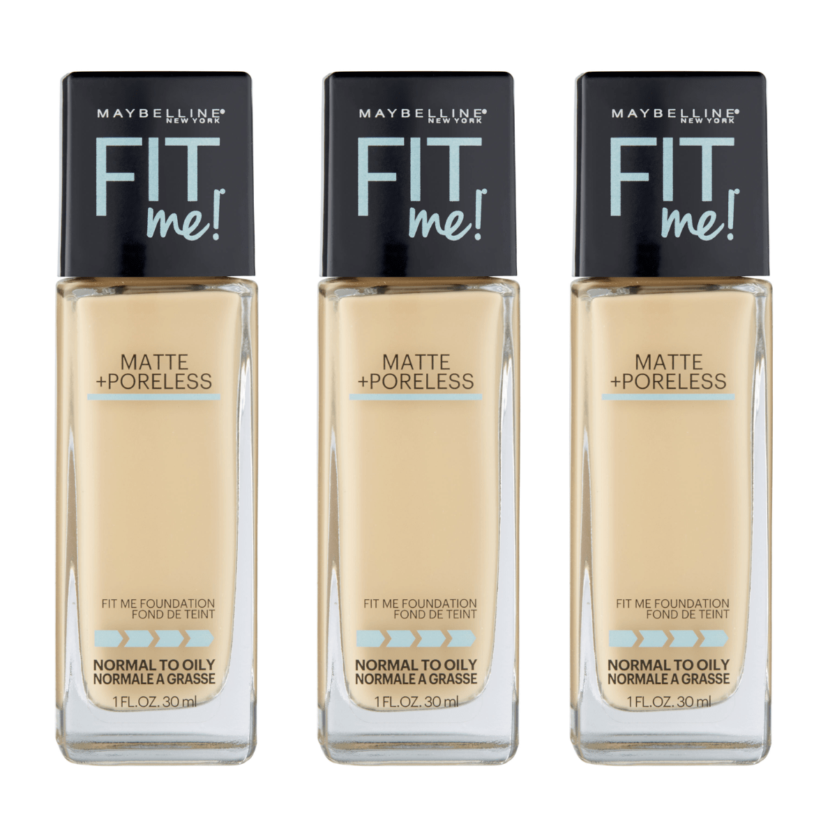 Maybelline Fit Me Matte + Poreless Foundation - Assorted Shades 24pk - Wholesale Discount Cosmetics