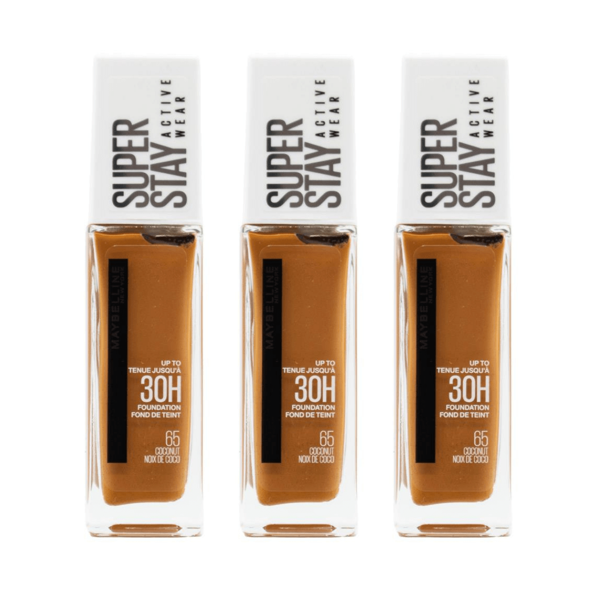 Maybelline SuperStay Active Wear 30H Foundation - Coconut 24pk - Wholesale Discount Cosmetics