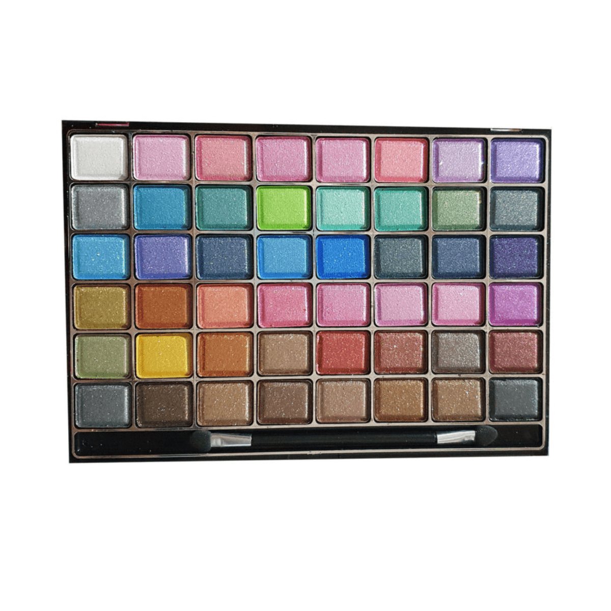 Saffron 48 Pan Eyeshadow Palette - Assorted Shades 24pk - Wholesale Discount Cosmetics