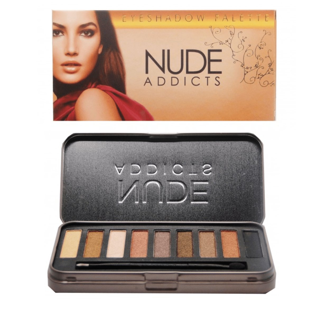 Wholesale Saffron Nude Addicts Eyeshadow Palette - 24pk | The Cosmetic Department