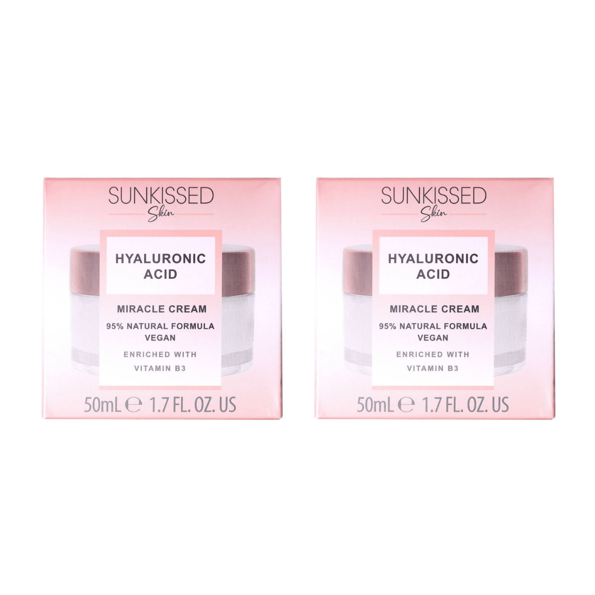 SUNkissed Hyaluronic Acid Miracle Cream - 50ml 24pk - Wholesale Discount Cosmetics
