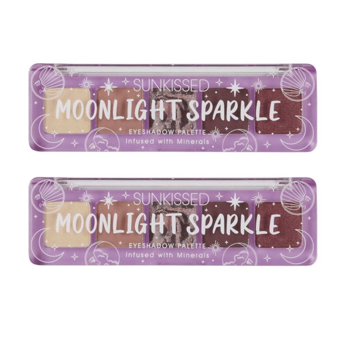 SunKissed Moonlight Sparkle Eyeshadow Palette - 24pk - Wholesale Discount Cosmetics