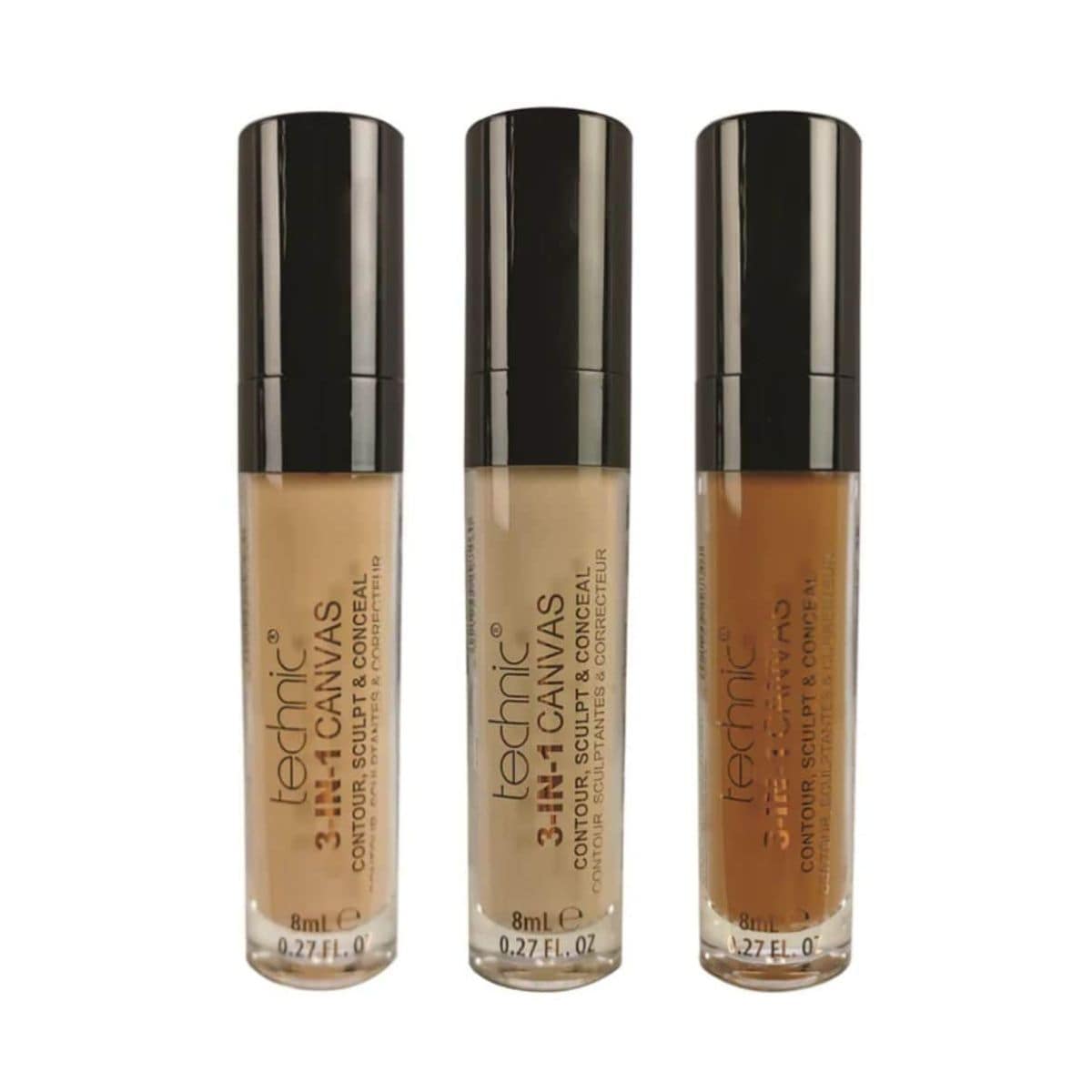 Technic 3 in 1 Canvas Concealer - Honey 24pk - Wholesale Discount Cosmetics