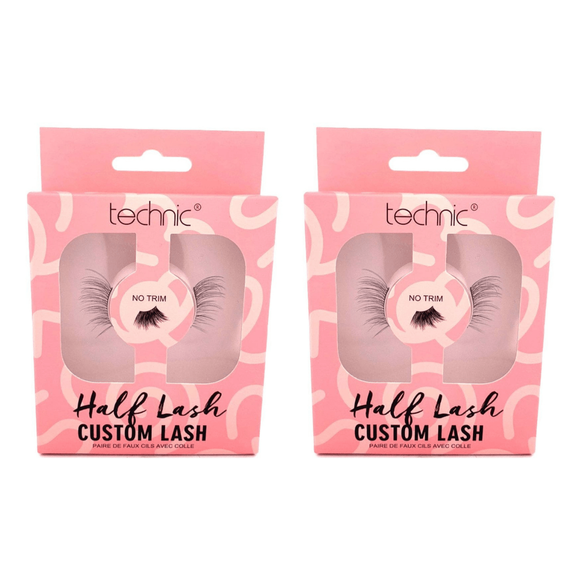 Technic Custom Lash False Eyelashes - Half Lash 24pk - Wholesale Discount Cosmetics