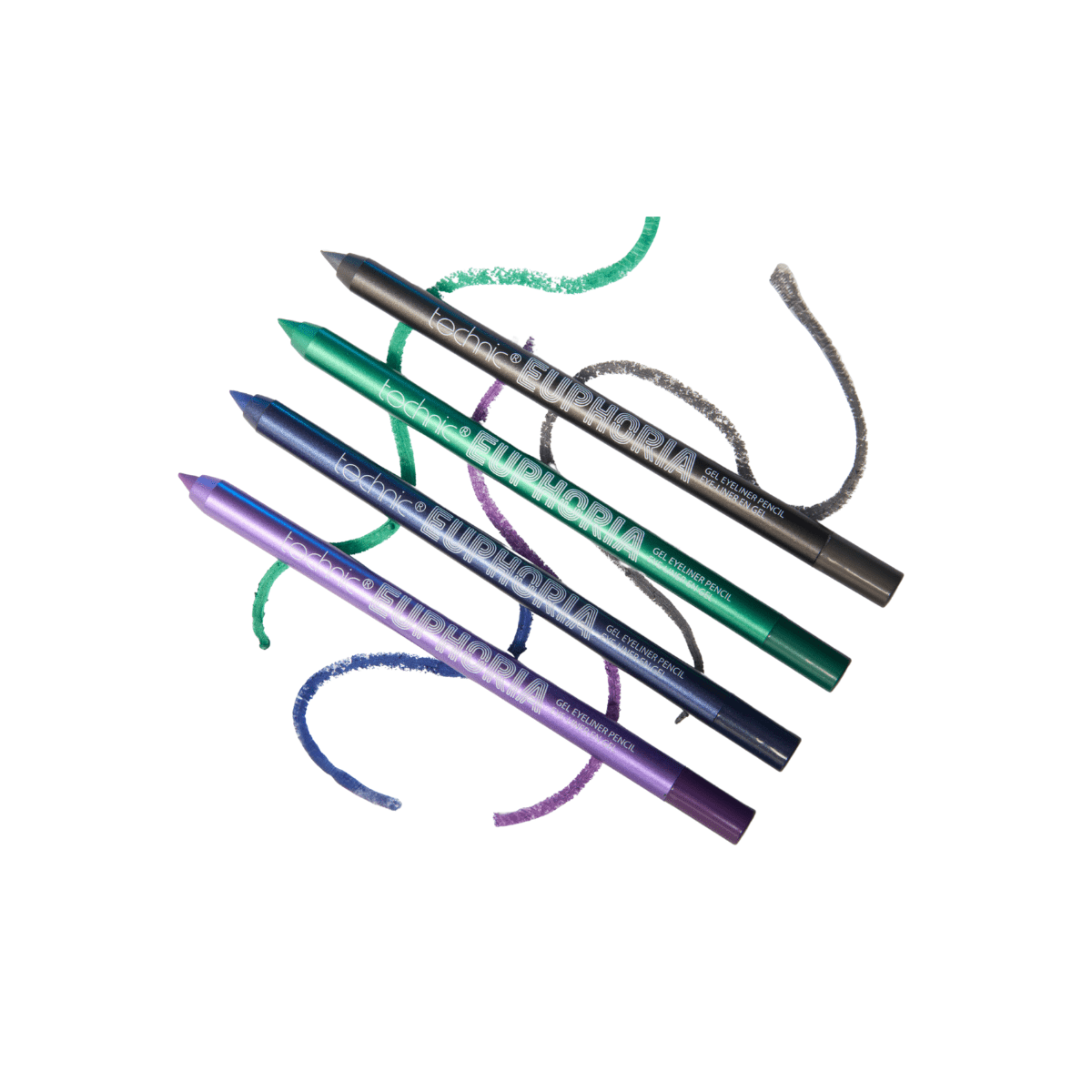 Technic Euphoria Gel Eyeliner Pencil - Assorted Shades 24pk - Wholesale Discount Cosmetics