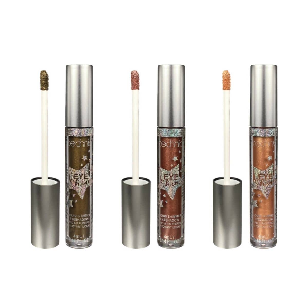 Technic Eye Shine Liquid Eyeshadow - Assorted Shades 24pk - Wholesale Discount Cosmetics