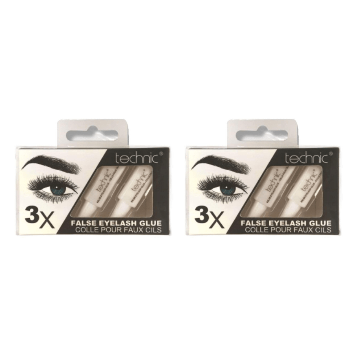 Technic False Eyelash Glue x 3 Set - 24pk - Wholesale Discount Cosmetics