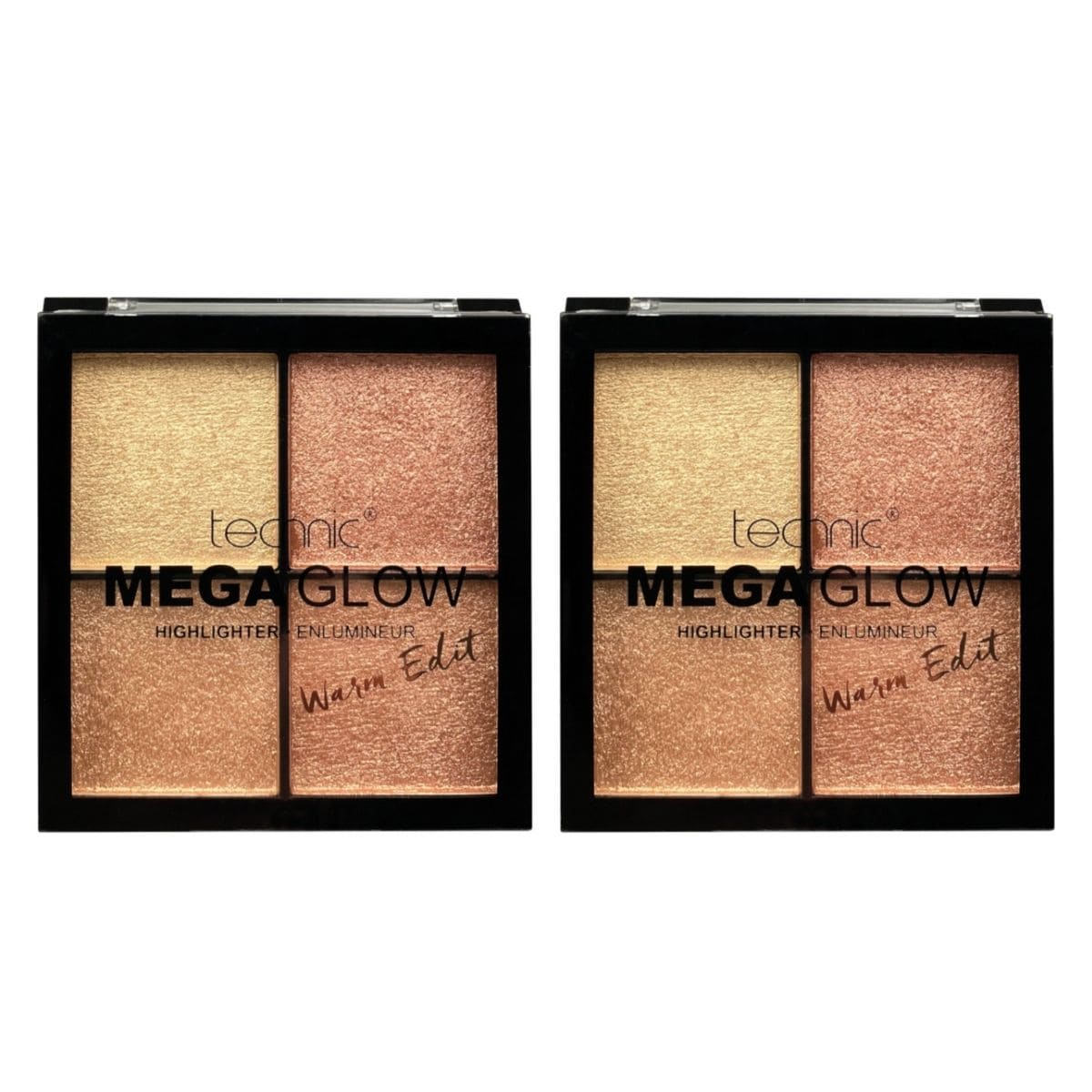 Technic Mega Glow Highlighter Warm Edit - 24pk - Wholesale Discount Cosmetics