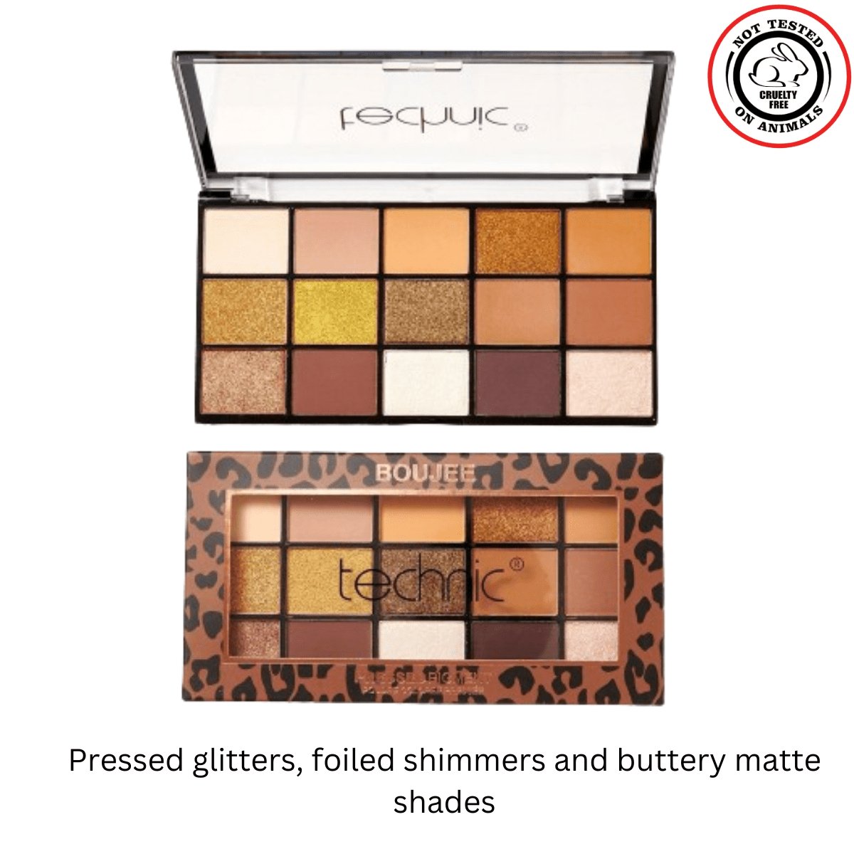 Technic Pressed Pigment Eyeshadow Display - Featuring Best Sellers (72 units) - Wholesale Discount Cosmetics