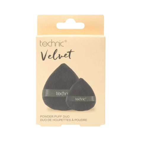 Technic Velvet Powder Puff Duo - 24pk | Wholesale Discount Cosmetics