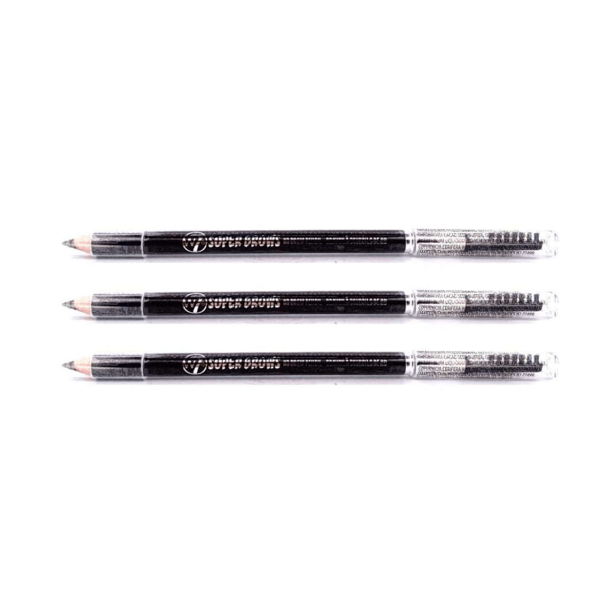 W7 Super Brows Pencil - Dark Brown 24pk - Wholesale Discount Cosmetics