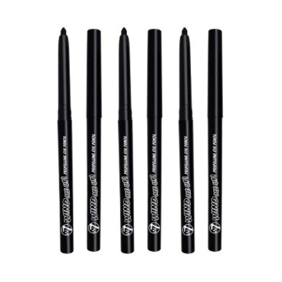 W7 Wind Me Up ! Propelling Eye Pencil - Black 24pk - Wholesale Discount Cosmetics