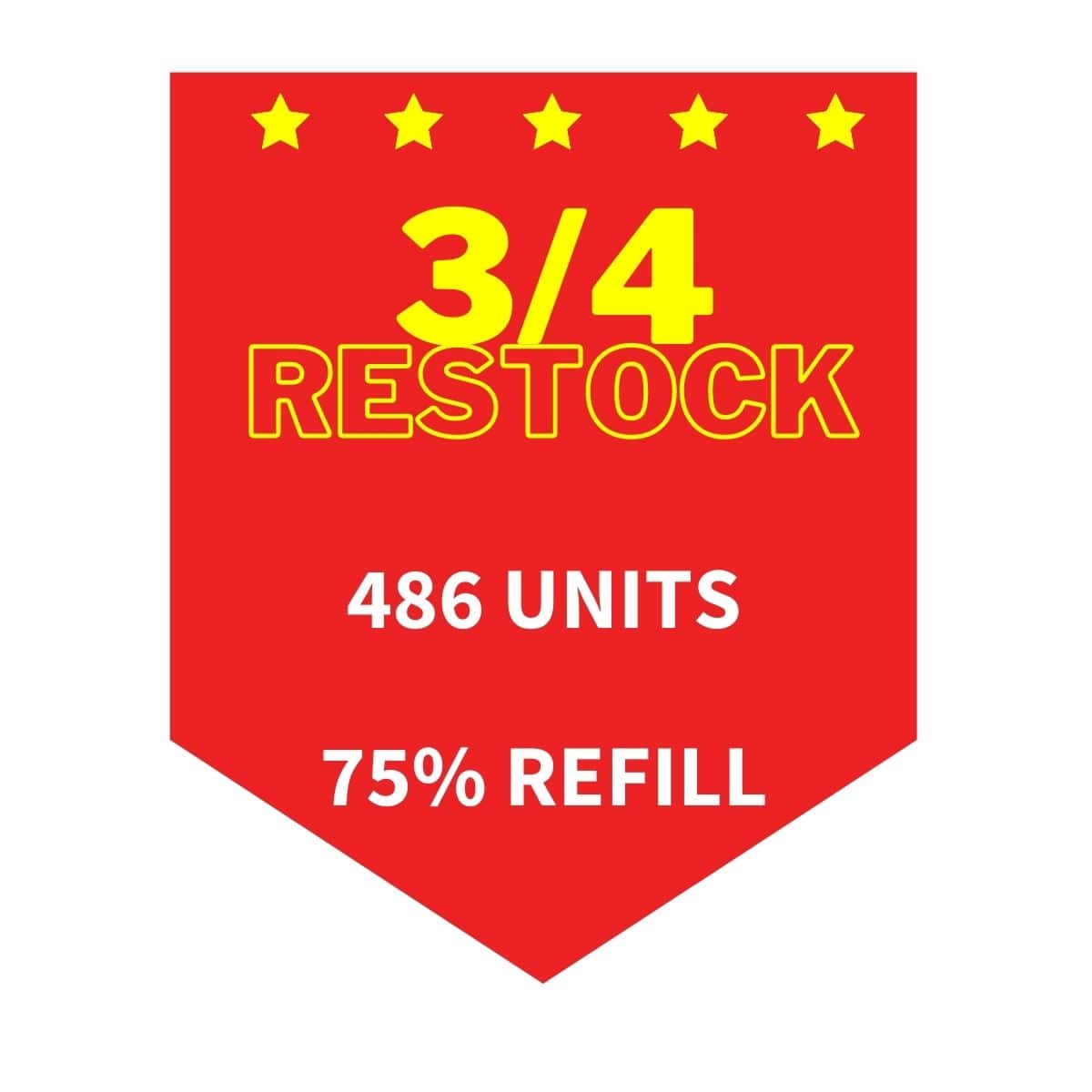3/4 EASY RESTOCK PACK - $10 Cosmetic Stand @ $4.91 PER UNIT - Wholesale Discount Cosmetics