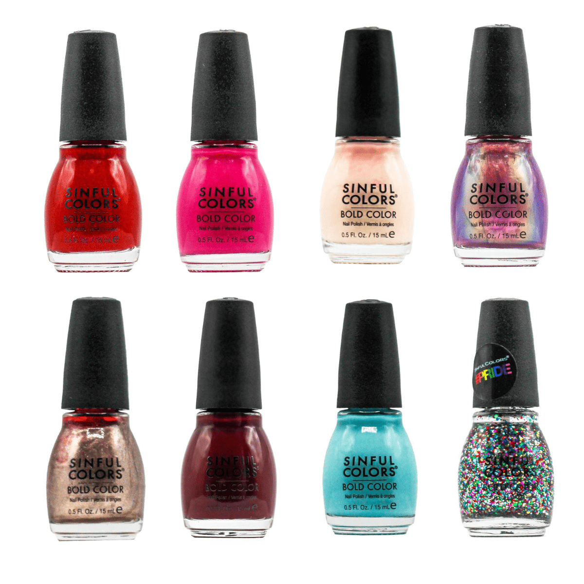 $5 NAIL POLISH IMPULSE BIN - Featuring Best Sellers (240 units) @ $2.50 PER UNIT - Wholesale Discount Cosmetics