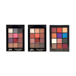 Saffron Matte & Metallic 12 Pan Eyeshadow Palette(3 Assorted Shades) - 24pk | Wholesale Discount Cosmetics