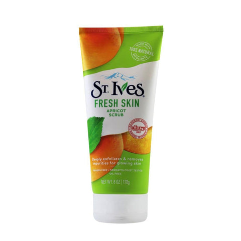 St Ives Fresh Skin Apricot Scrub 170g - 24pk | Wholesale Discount Cosmetics
