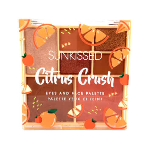SunKissed Citrus Crush Eyes and Face Palette - 24pk | Wholesale Discount Cosmetics