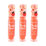 SunKissed Peachy Glow Lip Oil - 24pk | Wholesale Discount Cosmetics