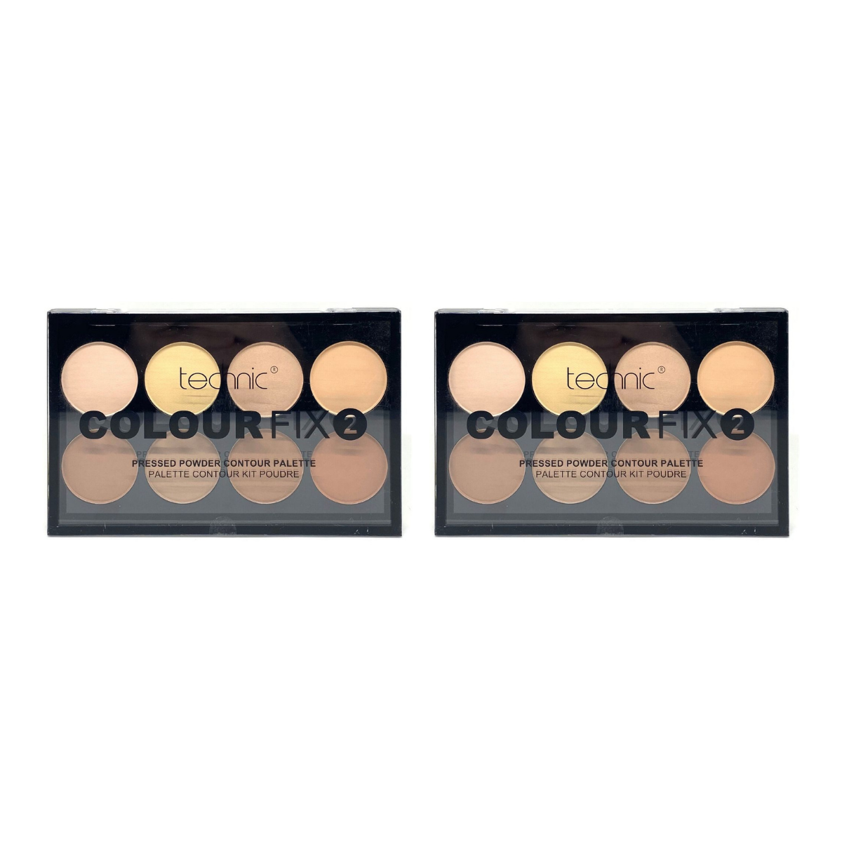Technic Colour Fix Pressed Powder Contour Palette - 24pk