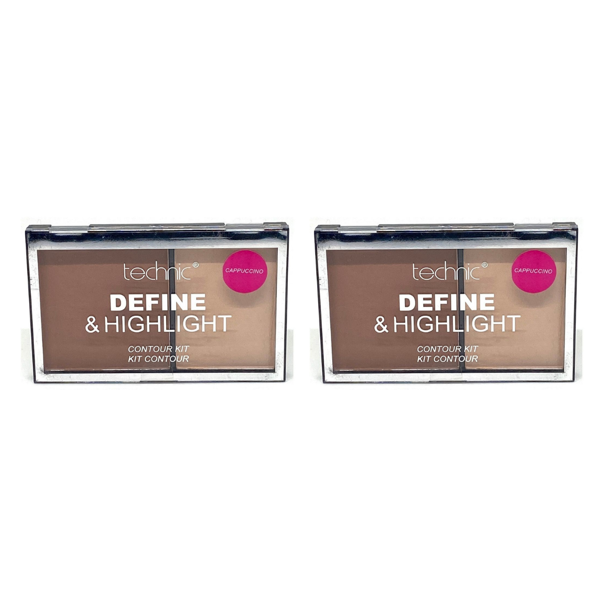 Technic Define & Highlight Palette - Assorted Shades 24pk