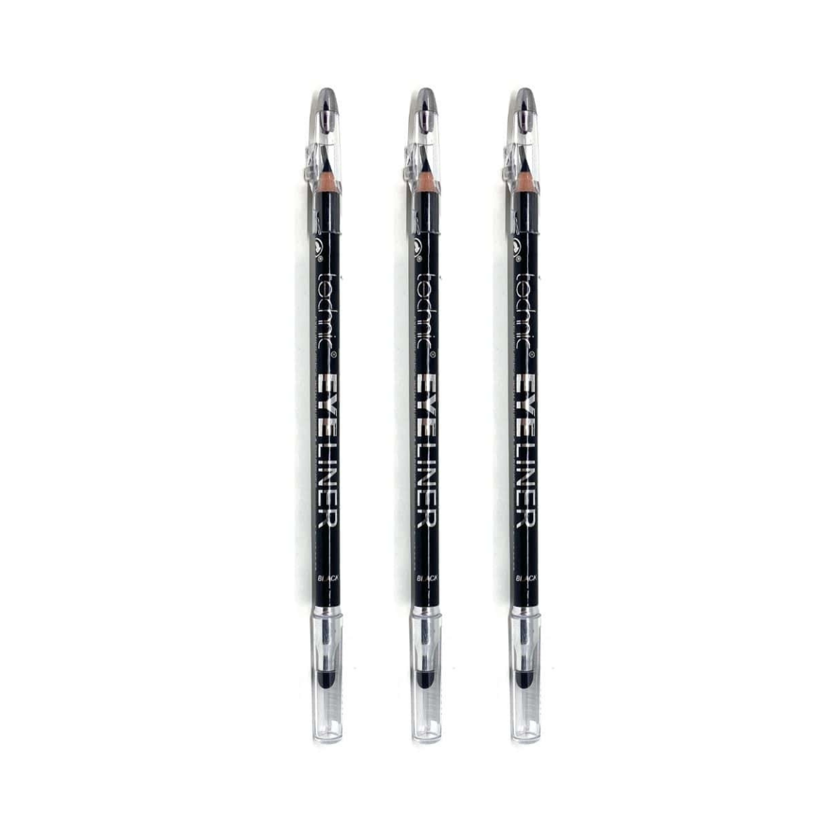Technic Eyeliner with Sharpener - Black 24pk