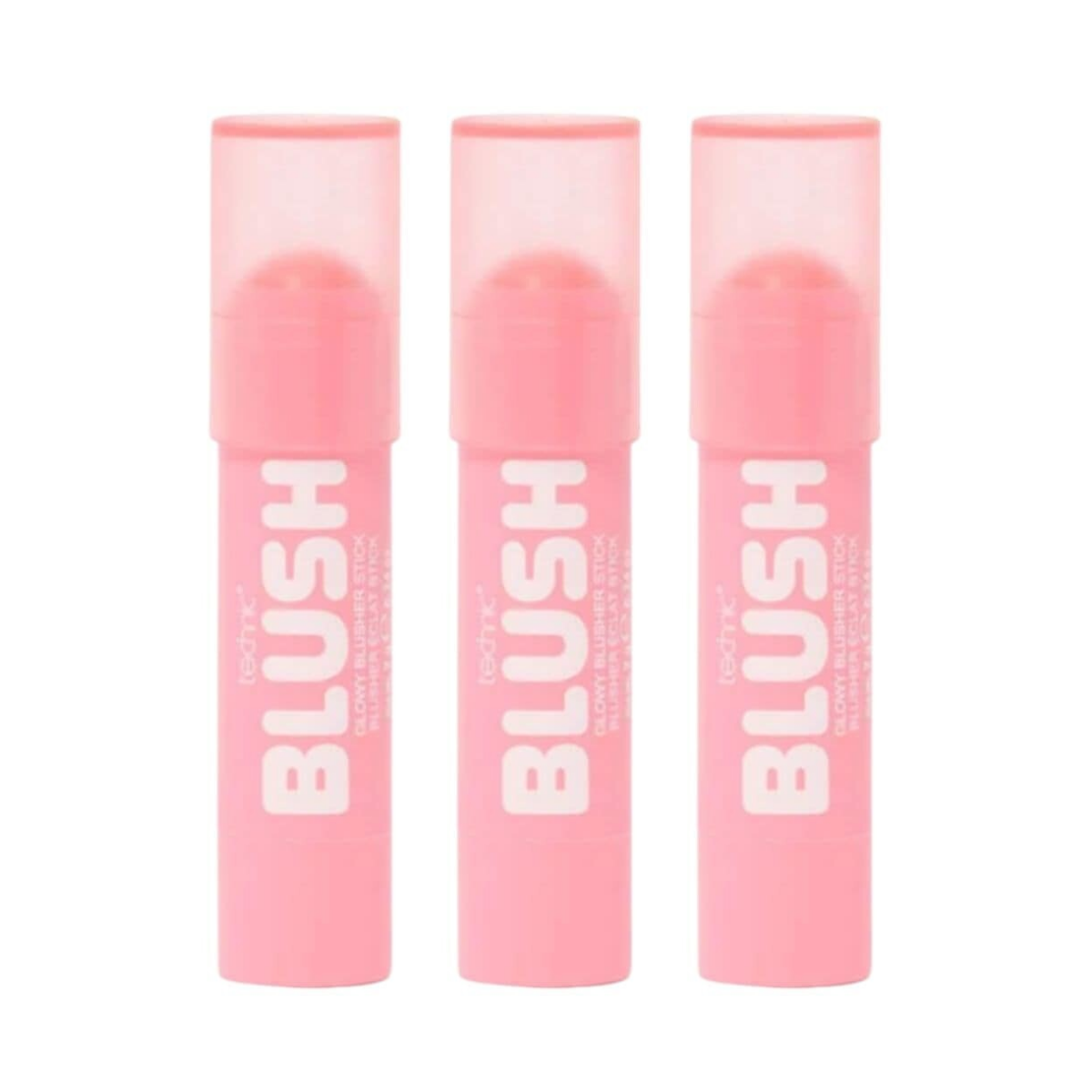 Technic Glowy Blusher Stick - Pink Diamond 24pk