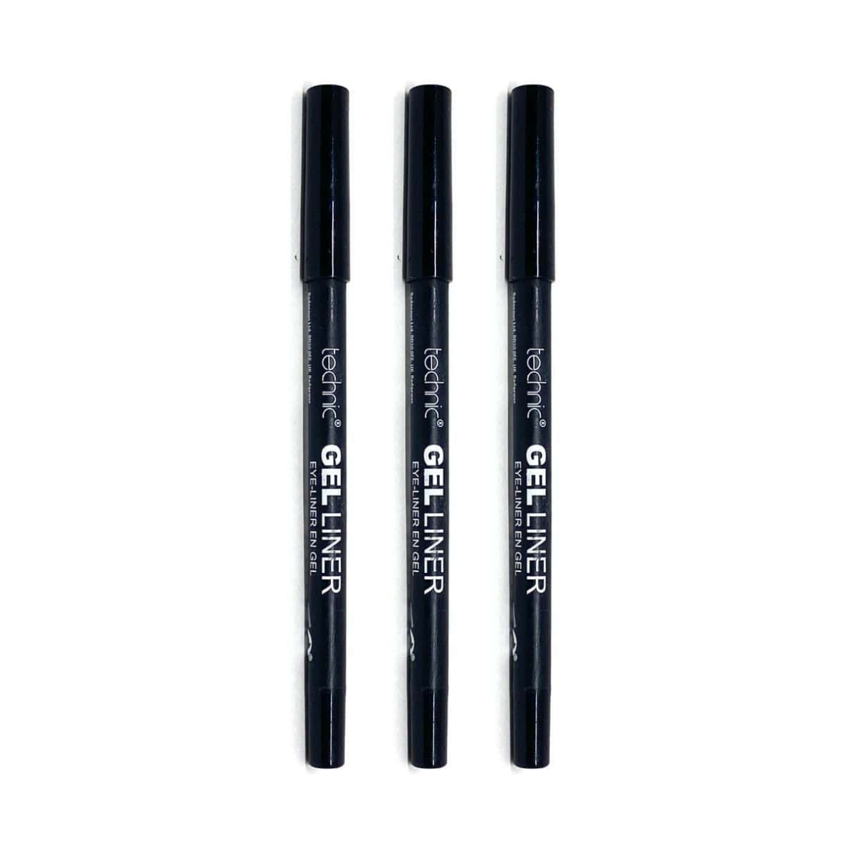 Technic Waterproof Gel Eyeliner - Black 24pk