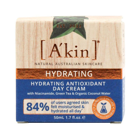 A'Kin Hydrating Antioxidant Day Cream 50ml - 24pk | Wholesale Discount Cosmetics