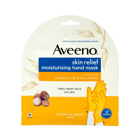 Aveeno Skin Relief Moisturising Hand Mask - 24pk - Wholesale Discount Cosmetics