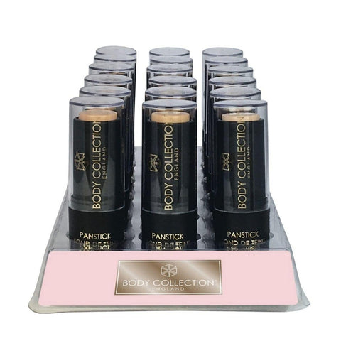 Body Collection Classic Foundation Panstick - Assorted Shades 24pk - Wholesale Discount Cosmetics