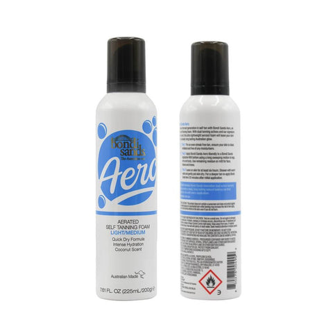 Bondi Sands 225ml Aero Self Tanning Foam (Light Medium) - 24pk | Wholesale Discount Cosmetics