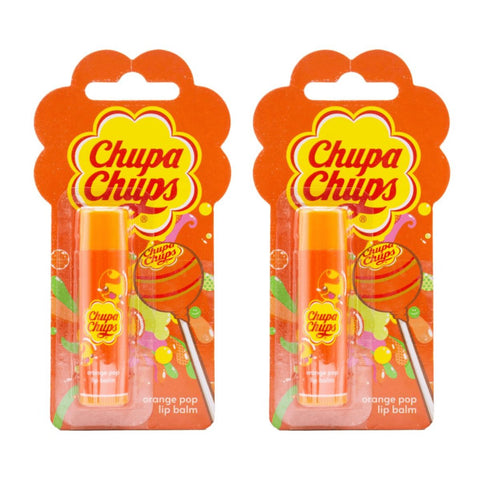 Chupa Chups Lip Balm - Orange Pop 24pk - Wholesale Discount Cosmetics