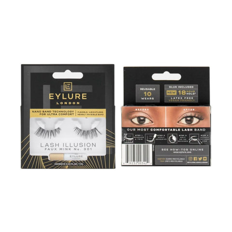 Eylure London Lashes Lash Illusion 301 - 24pk - Wholesale Discount Cosmetics