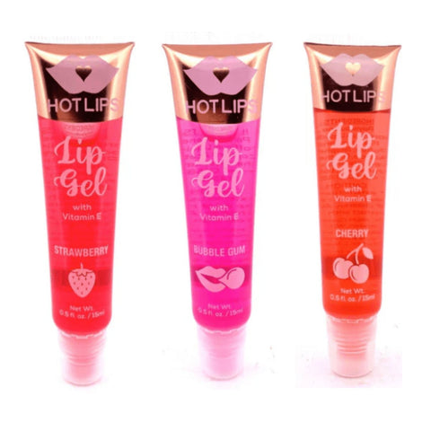 Hot Lips Lip Gel with Vitamin E - Assorted Shades 24pk - Wholesale Discount Cosmetics