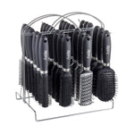 Indulge Hair Brushes (Black) on Display Stand - 24pk - Wholesale Discount Cosmetics