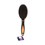 Indulge Hair Brushes (Black w/ Fluro) on Display Stand - 24pk - Wholesale Discount Cosmetics