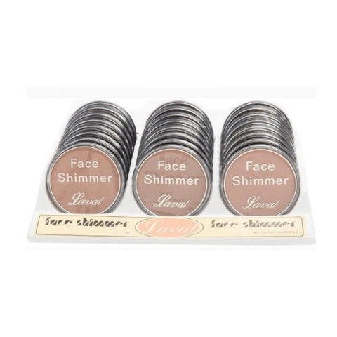 Laval Face Shimmer Powder - Assorted Shades 24pk - Wholesale Discount Cosmetics