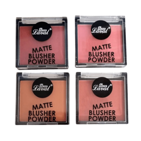 Laval Matte Blusher Powder - Assorted Shades 24pk - Wholesale Discount Cosmetics